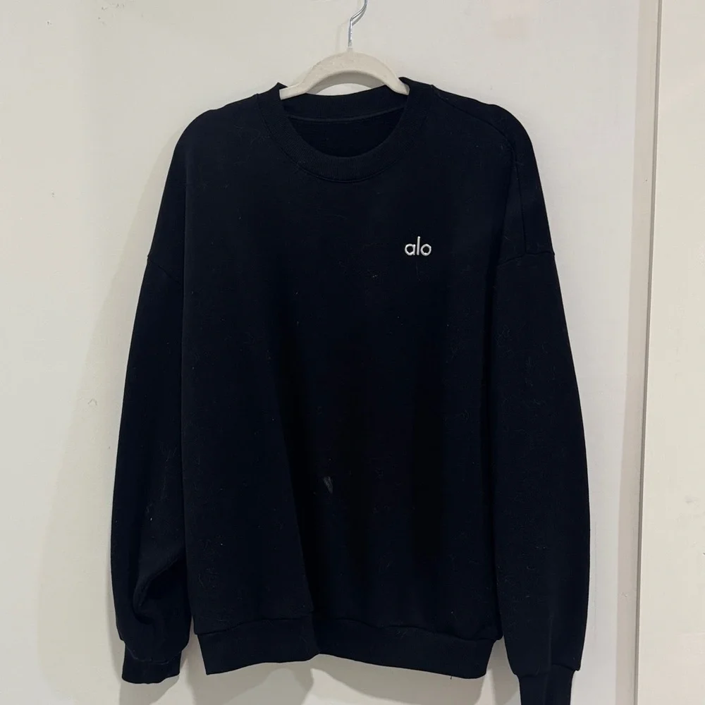 ALO Yoga Accolade Crew Neck Pullover - Picture 4 of 6